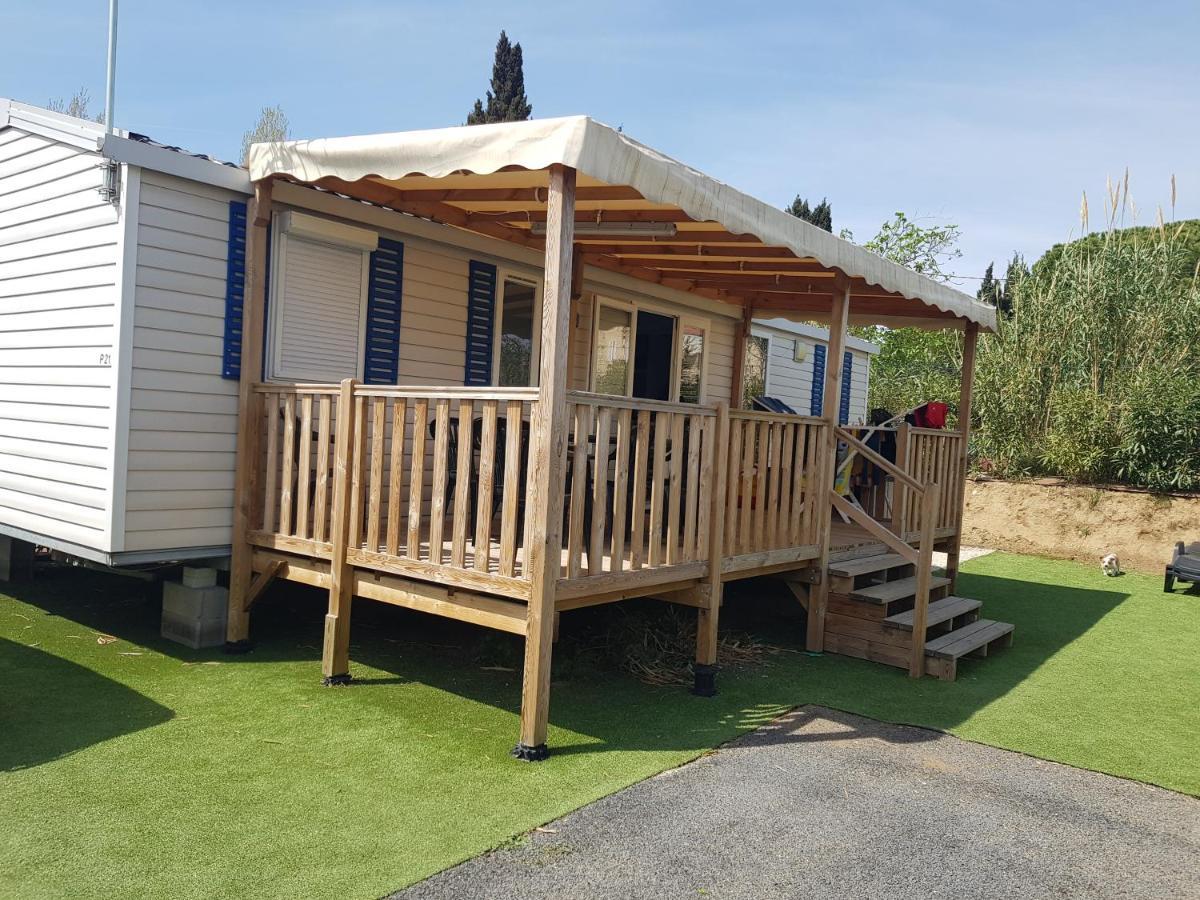 Mobil Home 8 Personnes Les Sables Du Midi Sérignan Exterior foto